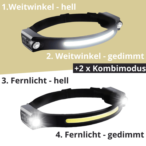 6 Lichtmodi für jede Situation