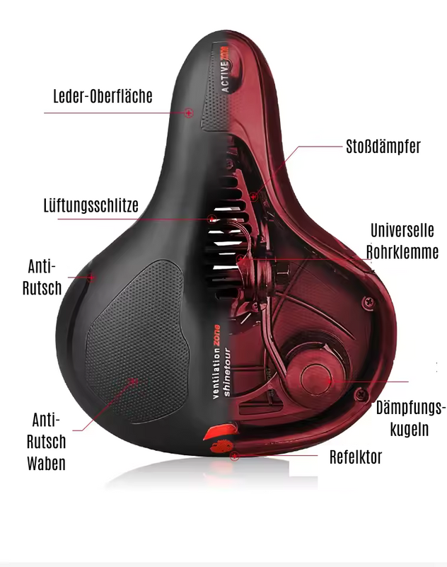 Adventure Vibes CloudComfort Sattel