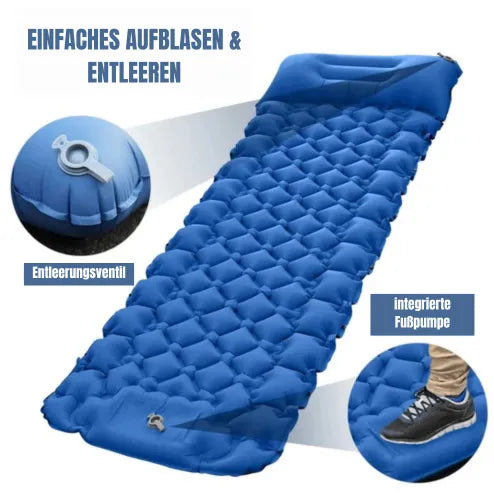 Ultraleichte & zusammenfaltbare Luftmatratze für Outdoor Aktivitäten